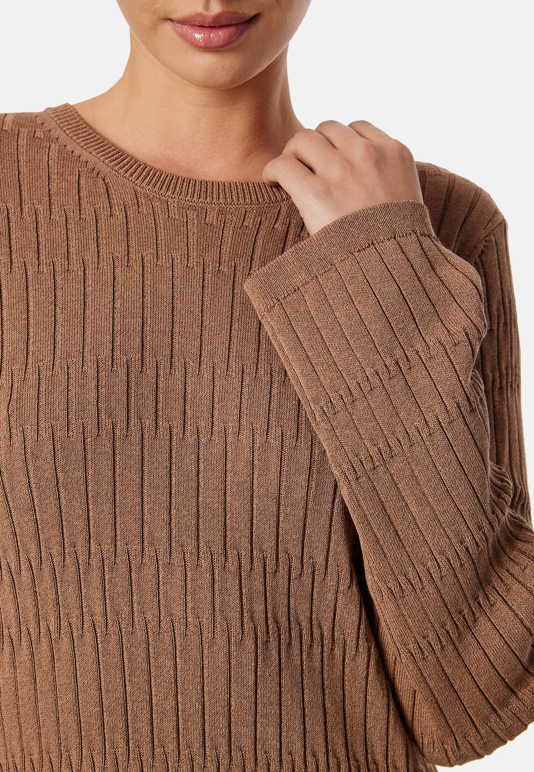 gant knitted dress ATY GANT MINI CABLE KNIT DRESS CREAM