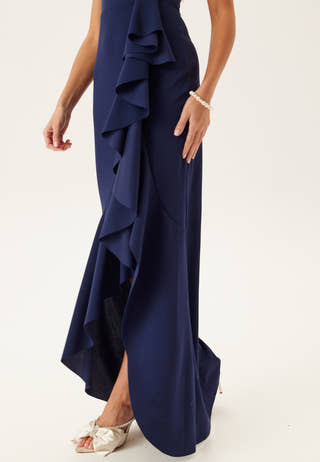 Bardot Frill Maxi Dress