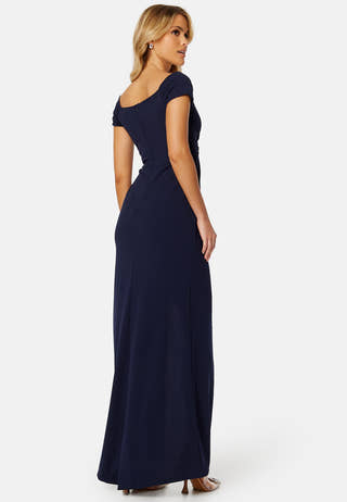 Bardot Knot Front Maxi Dress