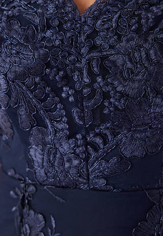 Embroidered Lace Dress