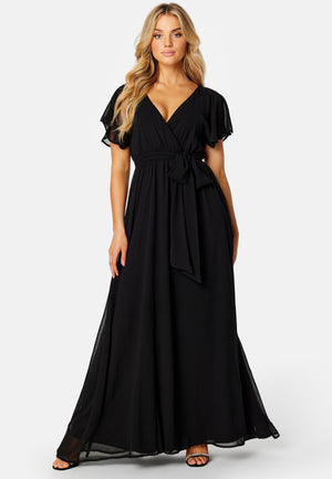 Flutter Chiffon Maxi Dress