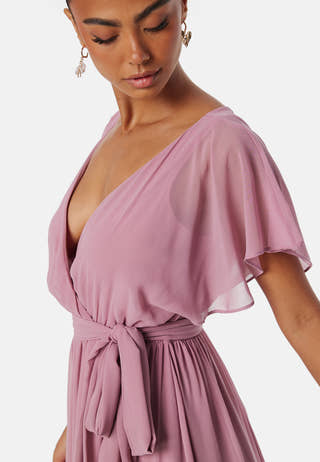 Flutter Chiffon Maxi Dress