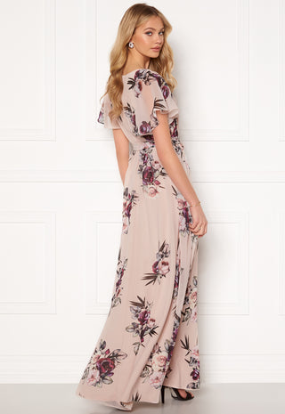 Flutter Floral Maxi Dress