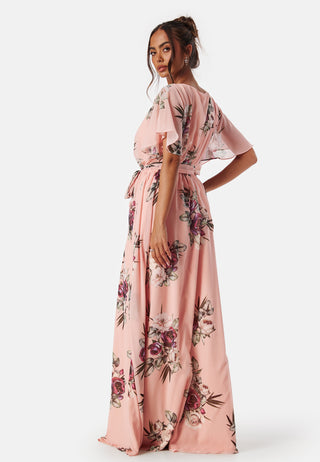 Flutter Floral Maxi Dress