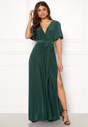 Flutter Sleeve Maxi Dress