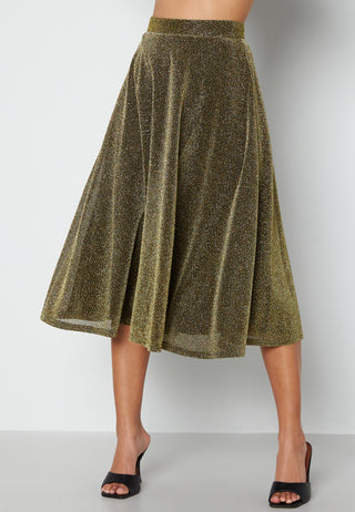 Glitter Midi Skirt