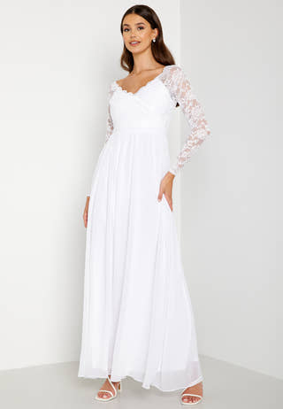 Long Sleeve Floaty Maxi Dress