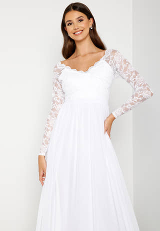 Long Sleeve Floaty Maxi Dress