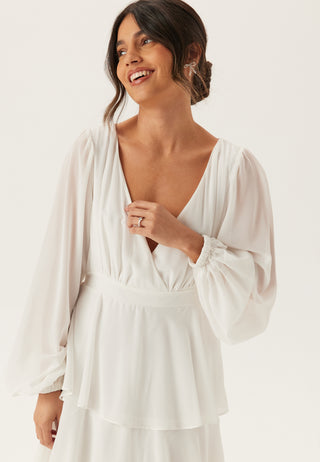 Long Sleeve Tiered Maxi Dress