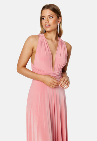 Multi Tie Maxi Dress