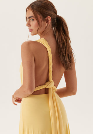 Multi Tie Maxi Dress