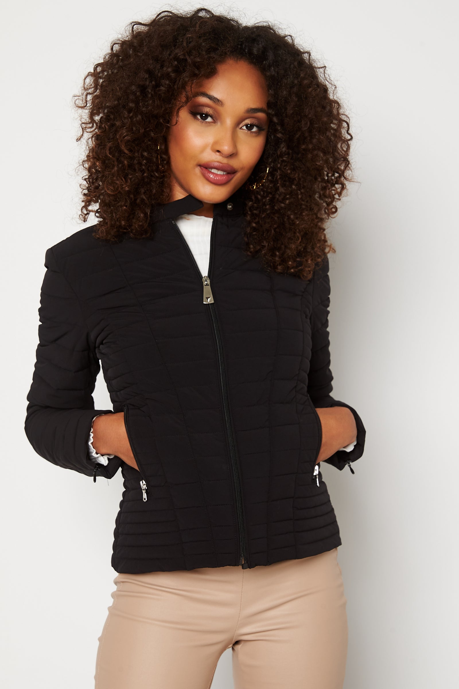 Guess – Vona Jacket – Autumn jackets – Black