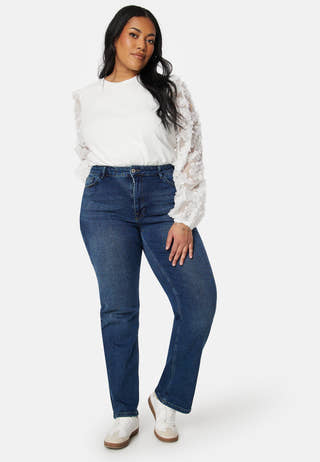 Mesh Sleeve Top
