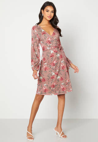 Amanda puff sleeve dress