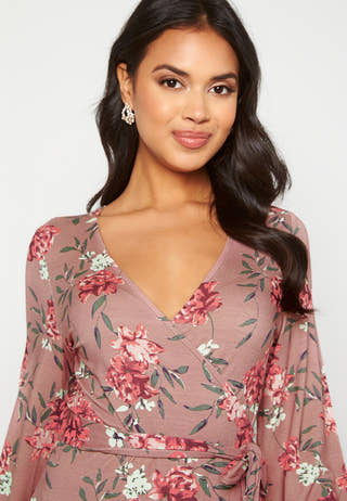 Amanda puff sleeve dress