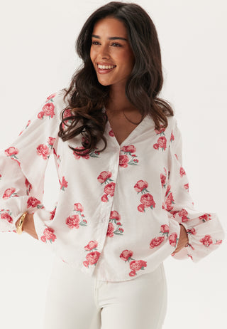 Balloon Sleeve Blouse