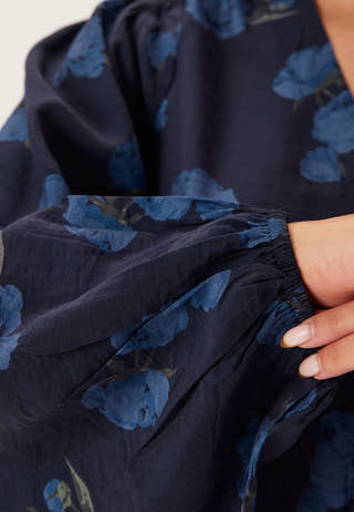 Balloon Sleeve Blouse