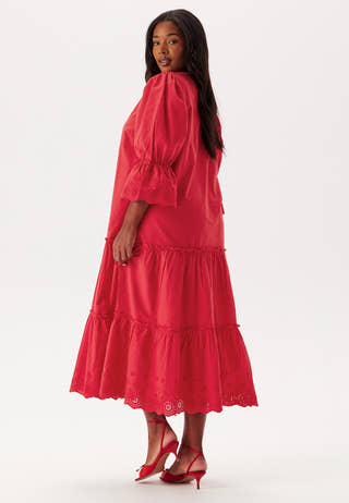 Broderie Anglaise Long Dress