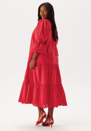 Broderie Anglaise Long Dress