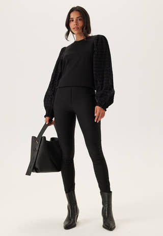 Broderie Anglaise Sleeve Top