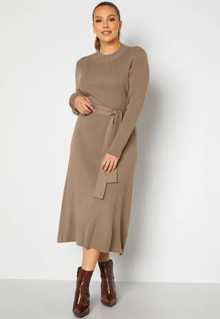 Brooklyn midi knitted dress