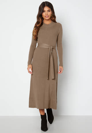 Brooklyn midi knitted dress