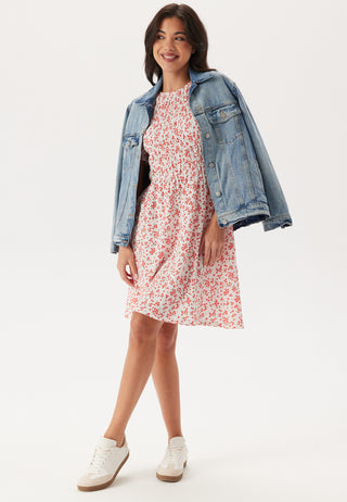 Butterfly Sleeve Short Dress