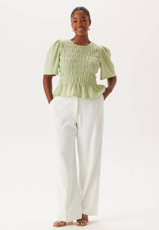 Butterfly Sleeve Smock Top