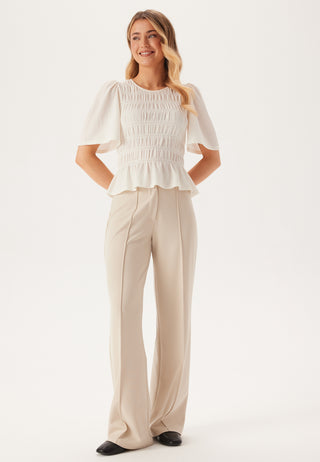 Butterfly Sleeve Smock Top