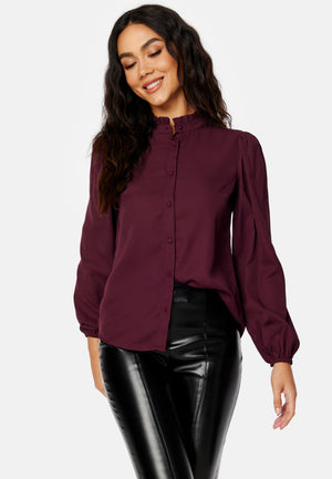 Celine Frill Collar Blouse