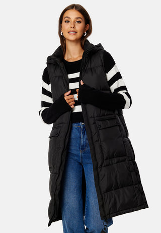 Chrissy Long Padded Vest