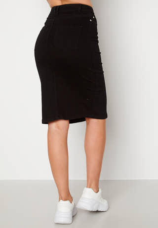 Elina midi denim skirt