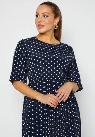 Eloise pleated dress