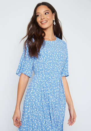 Eloise pleated dress