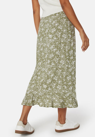 Front Wrap Viscose Skirt
