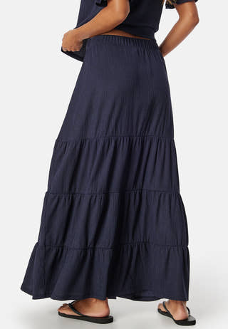 Flounce Maxi Skirt