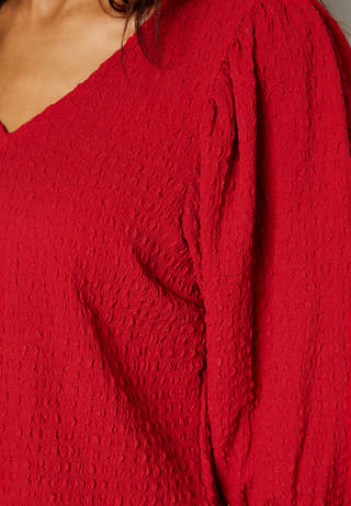 Fredrika v-neck blouse