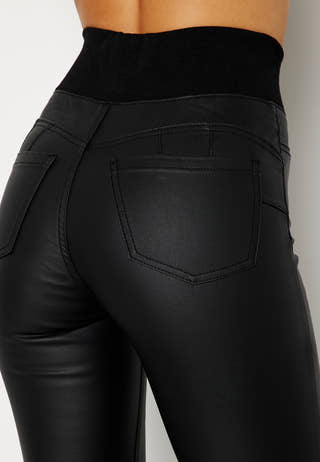 Freja push-up coated treggings