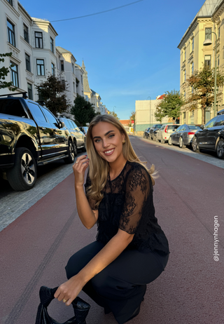 Frill Detail Wide Sleeve Blouse