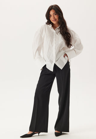 High Waist Wide Suit Pants