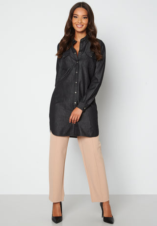 Kathleen long denim shirt