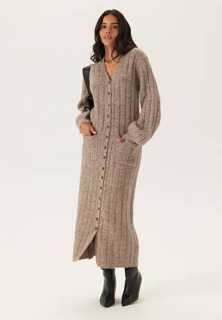 Knitted Cardigan Dress