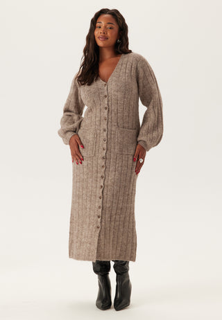 Knitted Cardigan Dress