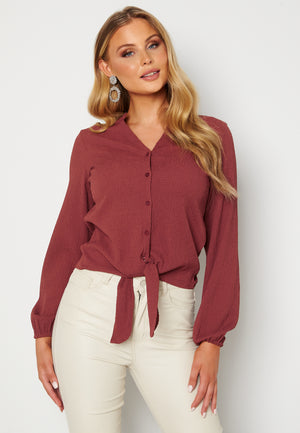 Lina knot blouse