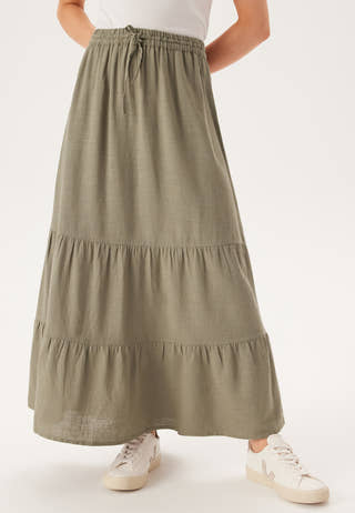 Linen Maxi Skirt