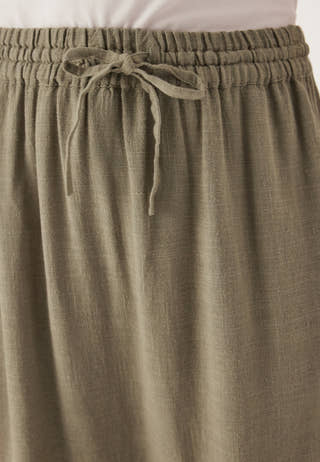 Linen Maxi Skirt