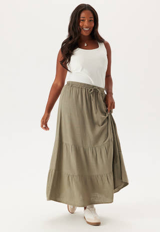 Linen Maxi Skirt