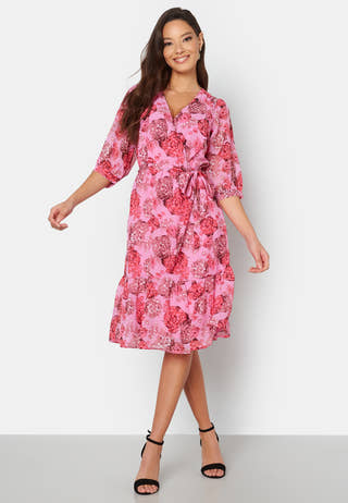 Linn midi dress