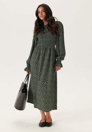 Long Sleeve Smock Dress