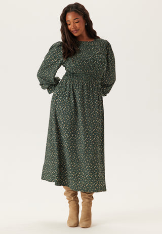 Long Sleeve Smock Dress